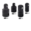 4pcs 1/4 3/8 1/2 Drive Socket Adapter Converter Reducer Air Impact Craftsman Socket Wrench Adapter Hand Tools Set Repair Tools