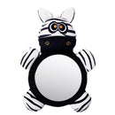 Black White View Back Seat Mirror Baby Car Mirror Safety Seat Headrest Rearview Mirror Baby Facing Rear Ward Car Kids Monitor