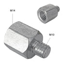 1Pcs M10 M14 Adapter Angle Grinder Polisher Interface Connector Converter Screw Connecting Rod Power Accessories Thread Adapter