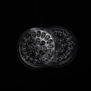 100Pcs Disposable Eyelash Glue Pallet Eyelash Extension Glue Pads Stand Eyelash Plastic Transparent Glue Holder Glue Gasket