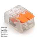 0.4-6.0mm 30/50/100 Pieces & SET Mini Fast Universal Wire Connector Easy Quick Wiring Car & Solar Energy Terminals