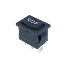 1PCS KCD1 Mini Black 3 Pin / 6 pin On/Off/On Rocker Switch AC 6A/250V10A/125V