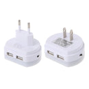 LED Night Lights With Dual USB Port Charger Sensor Light Control Bedroom Wall Lamp Home Emergency Lights EU/US Plug Socket Lamps