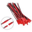 10Pairs 100mm 200mm 2 Pin JST Plug Connector Male+Female Plug Connector Cable Wire for RC Toys Battery LED Lamp