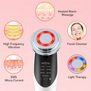 7 in 1 Face Lift Devices RF Microcurrent Skin Rejuvenation Facial Massager Light Therapy Anti Aging Wrinkle Beauty Apparatus