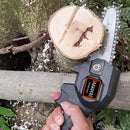 Portable Electric Pruning Saw Rechargeable Small Electric Saws Woodworking One-handed Electric Saw Garden Logging Mini Chain Saw