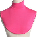 Neck Cover Fake Collar Women Cotton Jersey Hijab Ramadan Muslim Fashion Inner Cap Turban Islam Clothing Modal Turtleneck