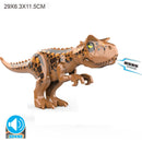 Jurassic World 2 Brutal Raptor Building Blocks Dinosaur Bricks Tyrannosaurus Indominus I-Rex Assemble Dino Kids Toys