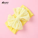 Big Bow Headwrap, Baby Headband, top knot headbands head wraps, Over Sized Bow Head wraps, Baby Headbands, Baby Girl Big Hair Bo