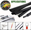 164pcs Set Polyolefin Shrinking Assorted Heat Shrink Tube Wire Cable Insulated Sleeving Tubing hand tools Set