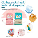 Children's Name Seal Custom Student's Name Stamp Kindergarten Clothes Waterproof Name Sticker Will Not be Washed Off Christmas