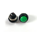 7Pcs PBS-33b 2Pin Mini Switch 12mm 12V 1A Waterproof momentary Push button Switch since the reset Non-locking