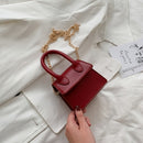Mini Small Square bag 2021 Fashion New Quality PU Leather Women&