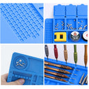 Soldering Mat ESD Antistatic Heat Resistant Insulation Work Mat Soldering Station Kit Silicone Repair Pad Maintenance Platform