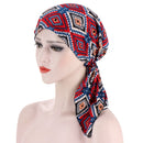 2021 New Elastic Fashion Turban Hat Solid Color Women Warm Winter Headscarf Bonnet Inner Hijabs Cap Muslim Hijab femme Wrap Head