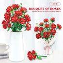 Fomantic Flower 10289 Bird of Paradise Bouquet Rose Building Block Bricks Toy DIY Potted Illustration Holiday Girlfriend Gift
