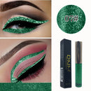 DNM 16 Color Glitter Liquid Eyeliner Pearlescent Sequins Bright Eye Shadow Shiny Long Lasting Waterproof Eyeshadow Makeup TSLM1