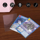 100pcs Transparent Pokemon Card Sleeves Protector Playing Games VMAX Yugioh Pokémon Cards Case Holder Folder Kids Toy Gift