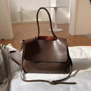 Designer Crocodile Pattern women handbag Large Capacity Shoulder Bags for female 2022 Casual Totes Pu Leather messenger bag