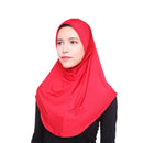 One Piece Amira Hijab Muslim Women Print Head Scarf Wrap Shawl Pull On Ready To Wear Hijabs Islamic Niab Nikab Instant Headscarf