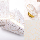 1 Roll Pink Gold Sliver Nail Foils Sparkly Sky Glitter Nail Art Transfer Stickers Slider Paper Nail Art Manicures Decoration New