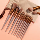 13Pcs Makeup Brushes Tool Cosmetics Powder EyeShadow Foundation Blush Blending Beauty Make Up Set For Women Maquillaje