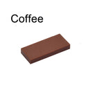 200pcs DIY Building Blocks Thin Figure Bricks Smooth 1x2 Educational Creative Size Compatible With 3069 30070 Toys for Children