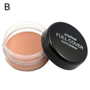 New 1Pcs 10g Natural Concealer Fade Wrinkles & Dark Circles Face Oil Control Foundation Smooth Concealer Setting Cream 5 Colors