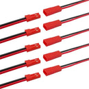 10Pairs 100mm 200mm 2 Pin JST Plug Connector Male+Female Plug Connector Cable Wire for RC Toys Battery LED Lamp
