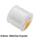 100M Plastic Crystal DIY Beading Stretch Cords Elastic Line Jewelry Making Supply Wire String jeweleri thread String Thread