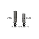 Drill Socket Adapter 1/4'' Hex Shank Extension for Impact Driver 1/2'' 3/8'' 1/2'' Square Head Drill Bit Adapter Set Hand Tools