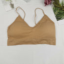 High Elastic Bra Women Gathering Bralette Push Up Bra Summer Anti-light Korean Style Wild Bra Tube Top Sexy No Rims Lingerie