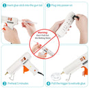 Chanseon 150W EU/US Hot Melt Glue Gun Smart Adjustable Temperature Copper Nozzle Heater Muzzle Diameter 11mm Craft Repair Tool