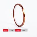 Thermal Insulation Tape Polyimide Waterproof Adhesive Tape Panel Protector High Temperature Heat Insulation Electronic Repair