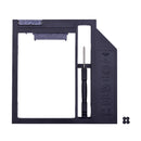 CHIPAL Second 2nd HDD Caddy 9MM 9.5MM 12.7MM SATA 3.0 for 2.5'' SSD Case Hard Disk Drive Adapter for Laptop CD DVD-ROM Optibay