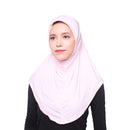 One Piece Amira Hijab Muslim Women Print Head Scarf Wrap Shawl Pull On Ready To Wear Hijabs Islamic Niab Nikab Instant Headscarf
