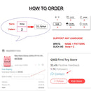 Baby Name Stamp Custom-made DIY Gift for Children Seal Student Clothes Chapter Not Easy to Fade Security Cute Monsters Toy