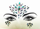 3D Sexy face tattoo stickers Temporary tattoos glitter fake tattoo rhinestones for woman Party face Jewels tatoo