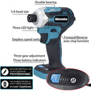 Brushless Cordless Rechargable Electric Screwdriver Impact Wrench High-speed Drill Driver+ 3 LED Light For Makita Battery
