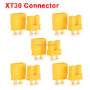 5/ 10 Pairs XT30 XT30U XT60 XT60H XT90 EC2 EC3 EC5 T Plug Battery Connector Set Male Female Gold Plated Banana Plug for RC Parts
