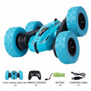 Roclub 4WD RC Car 2.4G Radio Remote Control Car 1:24 Double Side RC Stunt Cars 360° Reversal Vehicle Model Toys For Children Boy