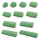 2.54mm/0.1" Pitch PCB Screw Terminal Block Connector 2P 3P 4P 5P 6P 7P 8P 9P 10P 12P 16Pin Terminals 150V 6A for 26-18AWG Cable