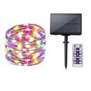 Solar Garden Festoon String Lights Outdoor Waterproof Street Fairy Garland New Year Party Christmas Backyards Decoration Lamp