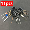 18Pcs 11Pcs Automotive Plug Terminal Remove Tool Set Key Pin Car Electrical Wire Crimp Connector Extractor Kit Accessories