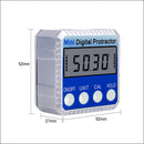 RZ Angle Protractor Universal Bevel 360 Degree Mini Electronic Digital Protractor Inclinometer Tester Measuring Tools MT2010