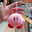 Fashion Star Kirby Plush Toys Keychain Chilkdren Toy Cute Pink Kirby Keychain Car Pendant Key Chain Woemen Keychains Toys Gifts
