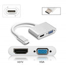 Rankman Type-C to 4K HDMI-compatible VGA USB C 3.0 Hub Adapter for MacBook Nintendo Samsung S20 Dex Huawei P30 Dock Xiaomi 10 TV