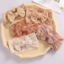 BalleenShiny Fashion Florals Headband Newborn Baby Elastic Princess Hairbands Child Kids Pearl Fresh Style Cute Headwear Gifts