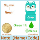 Custom-Made Stamp Baby Boys Girls DIY Toys For Children Customized Sticker Name Seal Student Clothes Chapter No Fade Security 01