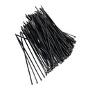Self-locking plastic nylon tie 100 PCS black 5X300cable tie fastening ring3X200 cable tie zip wraps strap nylon cable tie set
